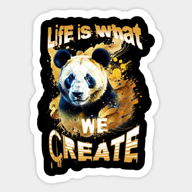 Panda Life Sticker by Richardramirez82